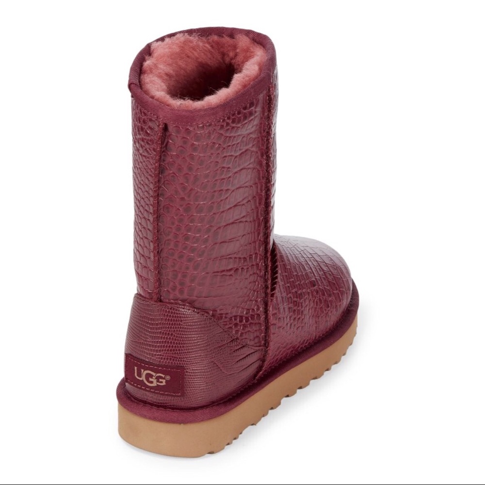 UGG Australia New Croco Boots NWB - Picture 5 of 6